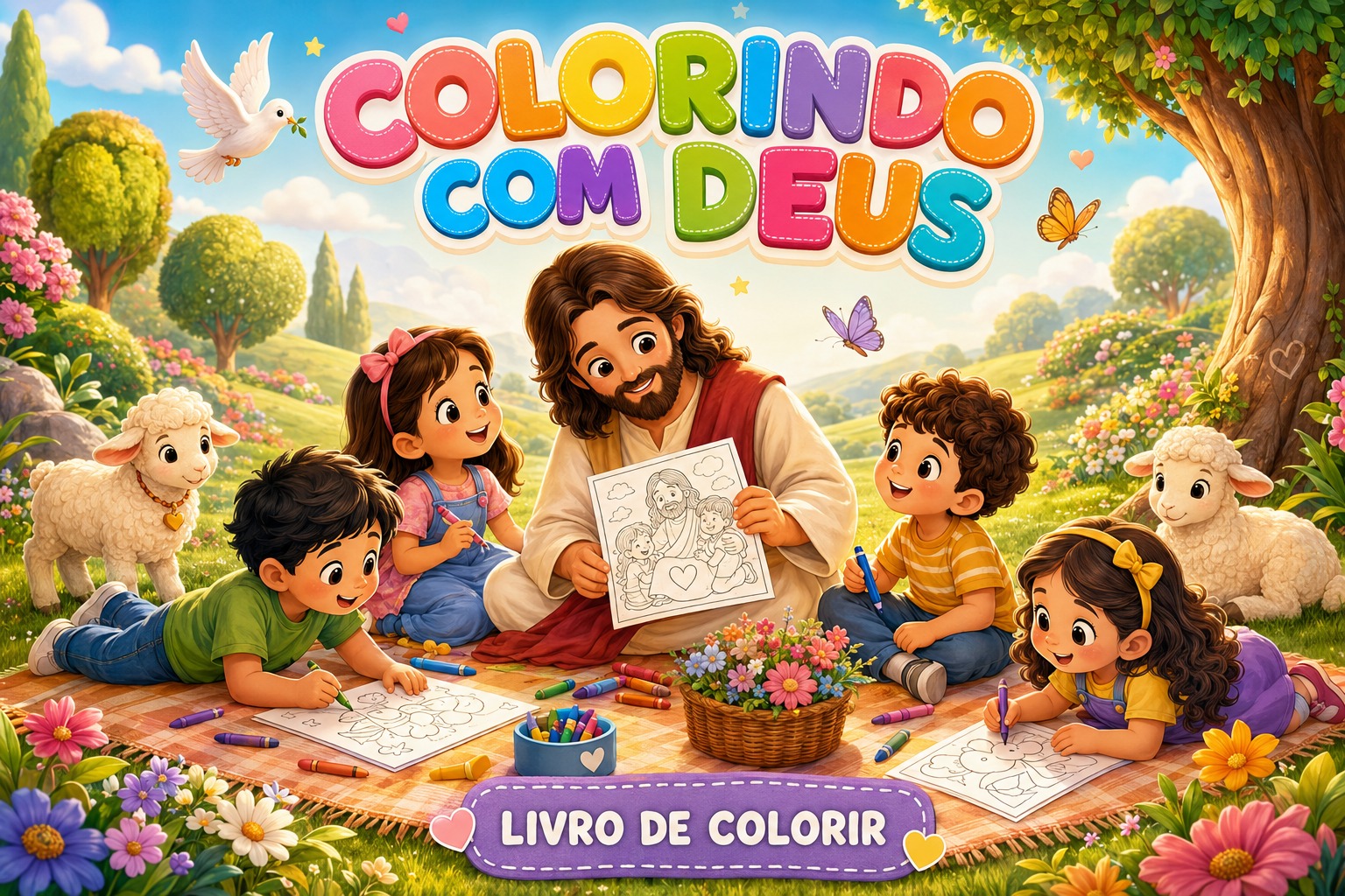 Capa do livro Desenho Perfeito para colorir
